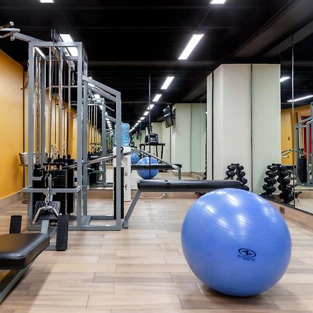 La Joya Pachuca Hotel Ngoại thất bức ảnh The gym at the hotel
