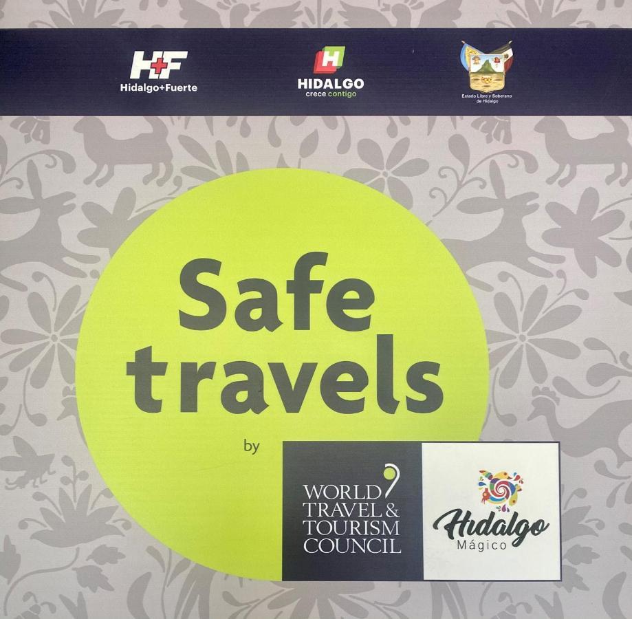 La Joya Pachuca Hotel Ngoại thất bức ảnh Safe travels stamp