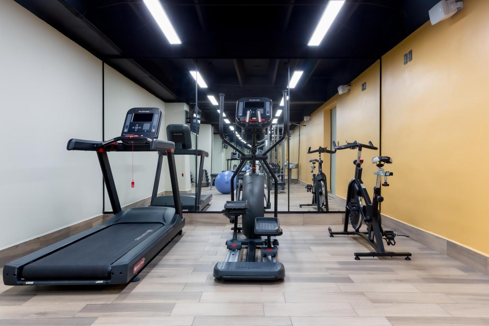 La Joya Pachuca Hotel Ngoại thất bức ảnh The gym at the hotel
