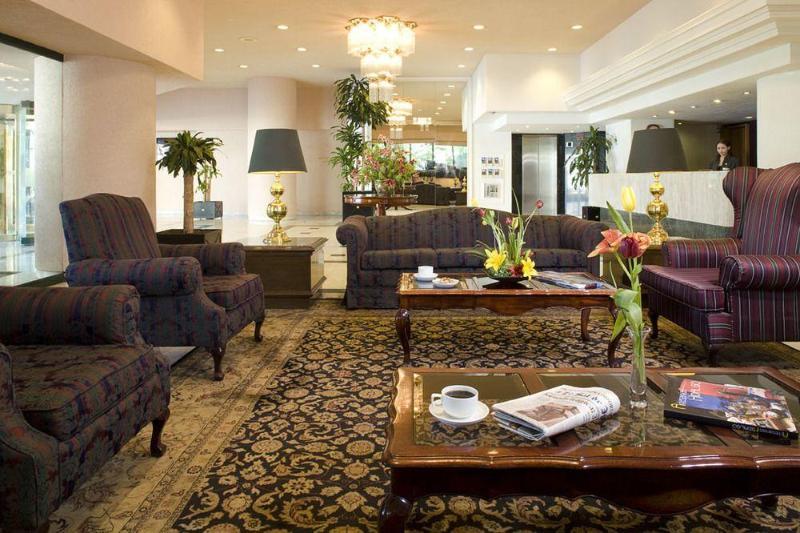 La Joya Pachuca Hotel Ngoại thất bức ảnh The lobby of the hotel